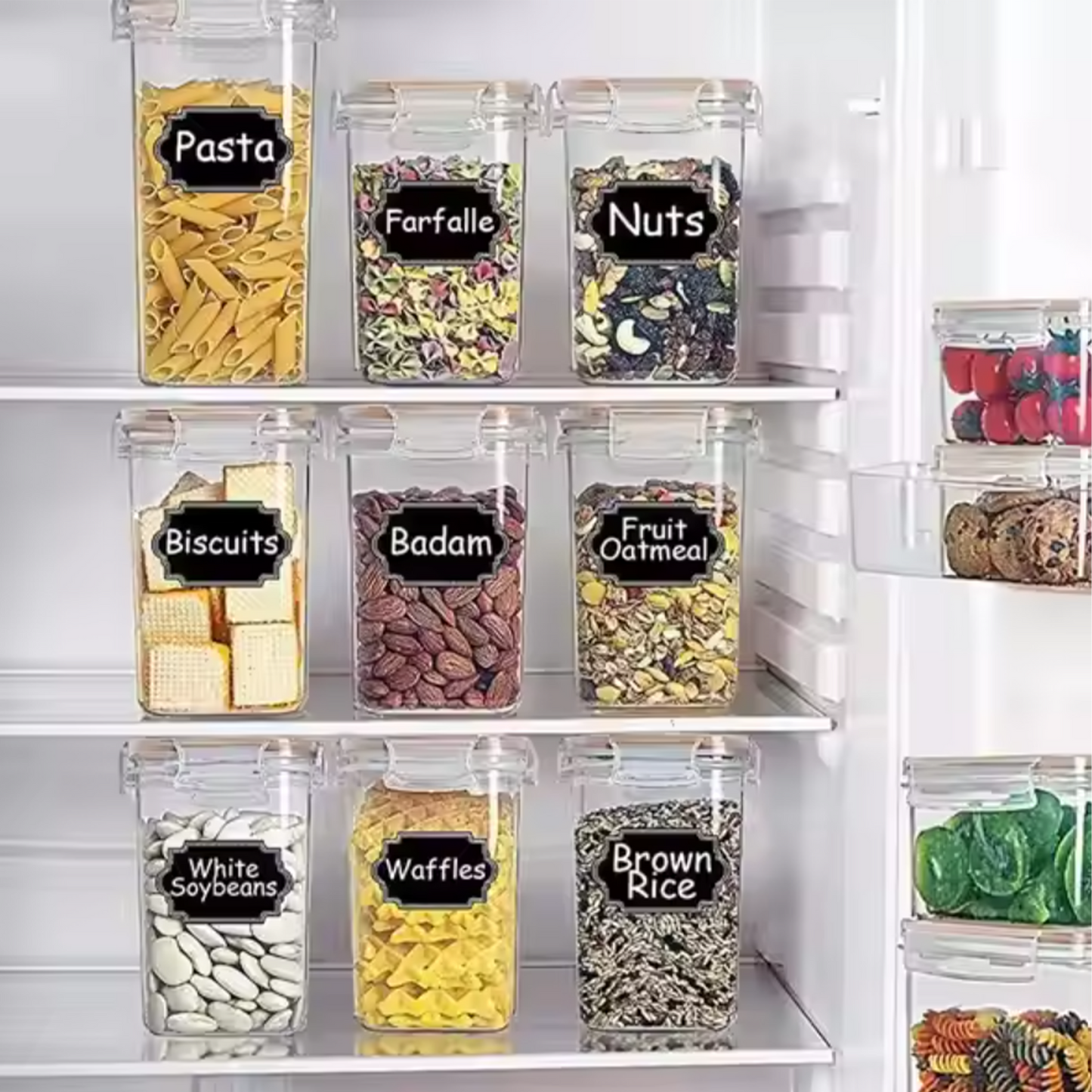Pantry Container Set - 24 Pieces