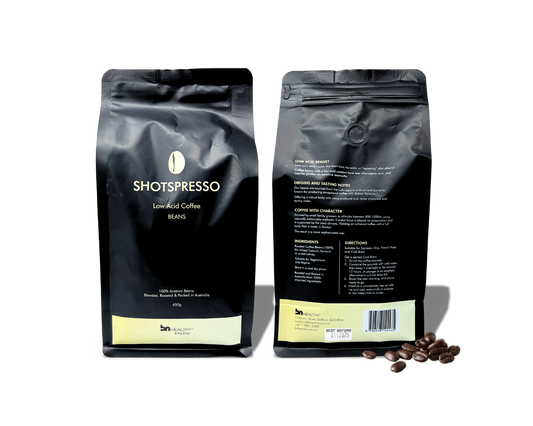 Shotspresso- Low Acid Coffee Beans