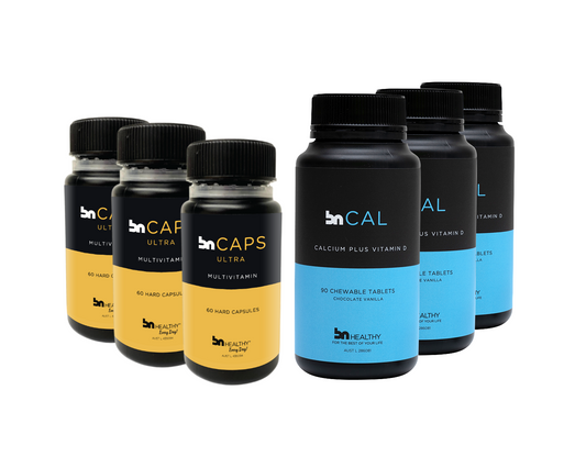 3 BN Caps Ultra & 3 BN Cal