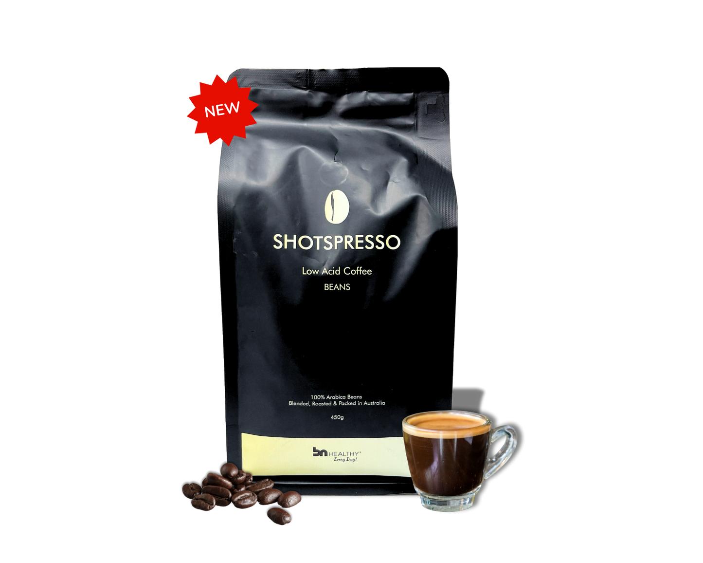 Shotspresso- Low Acid Coffee Beans