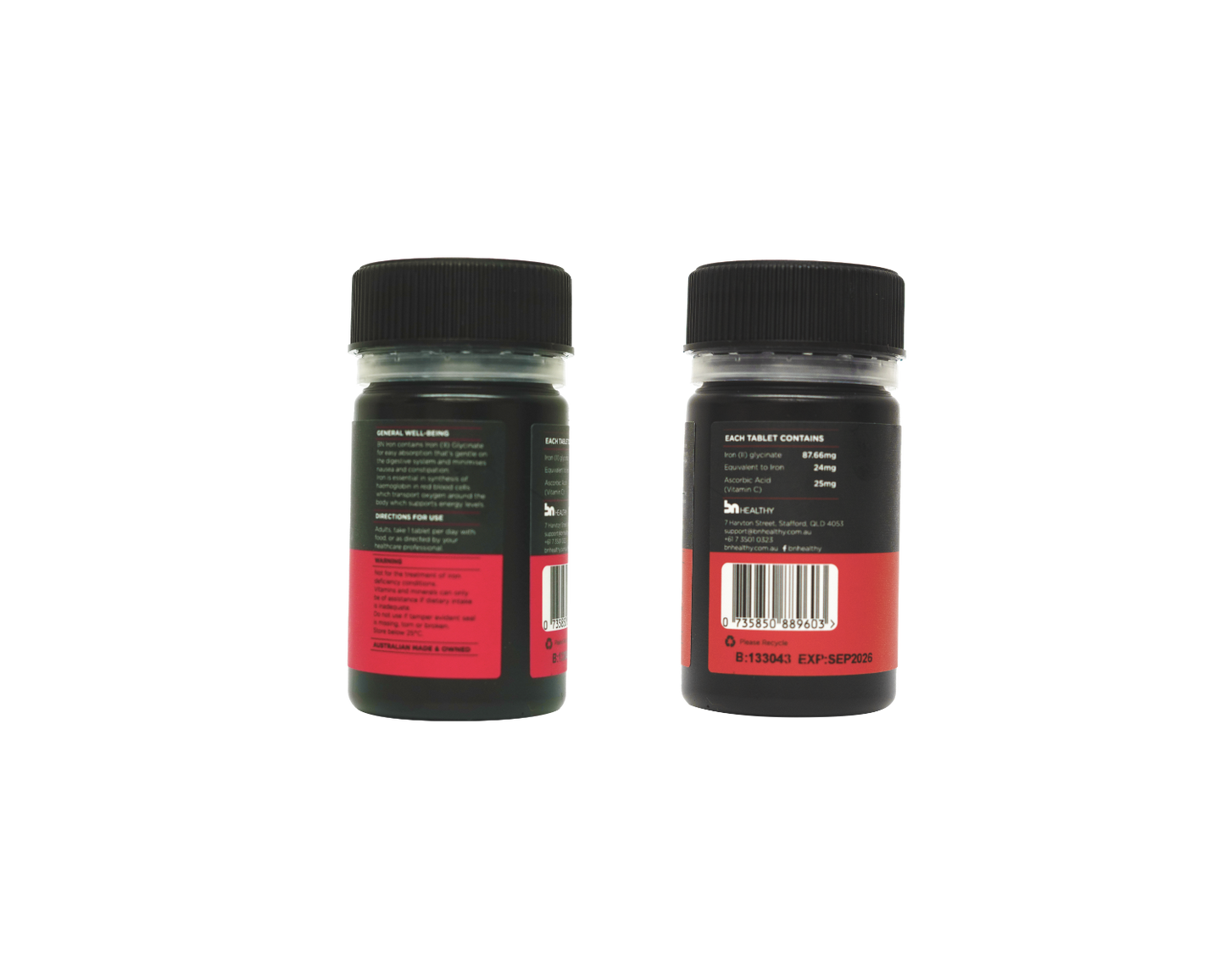 BN Iron - Iron Tablets + Vitamin C