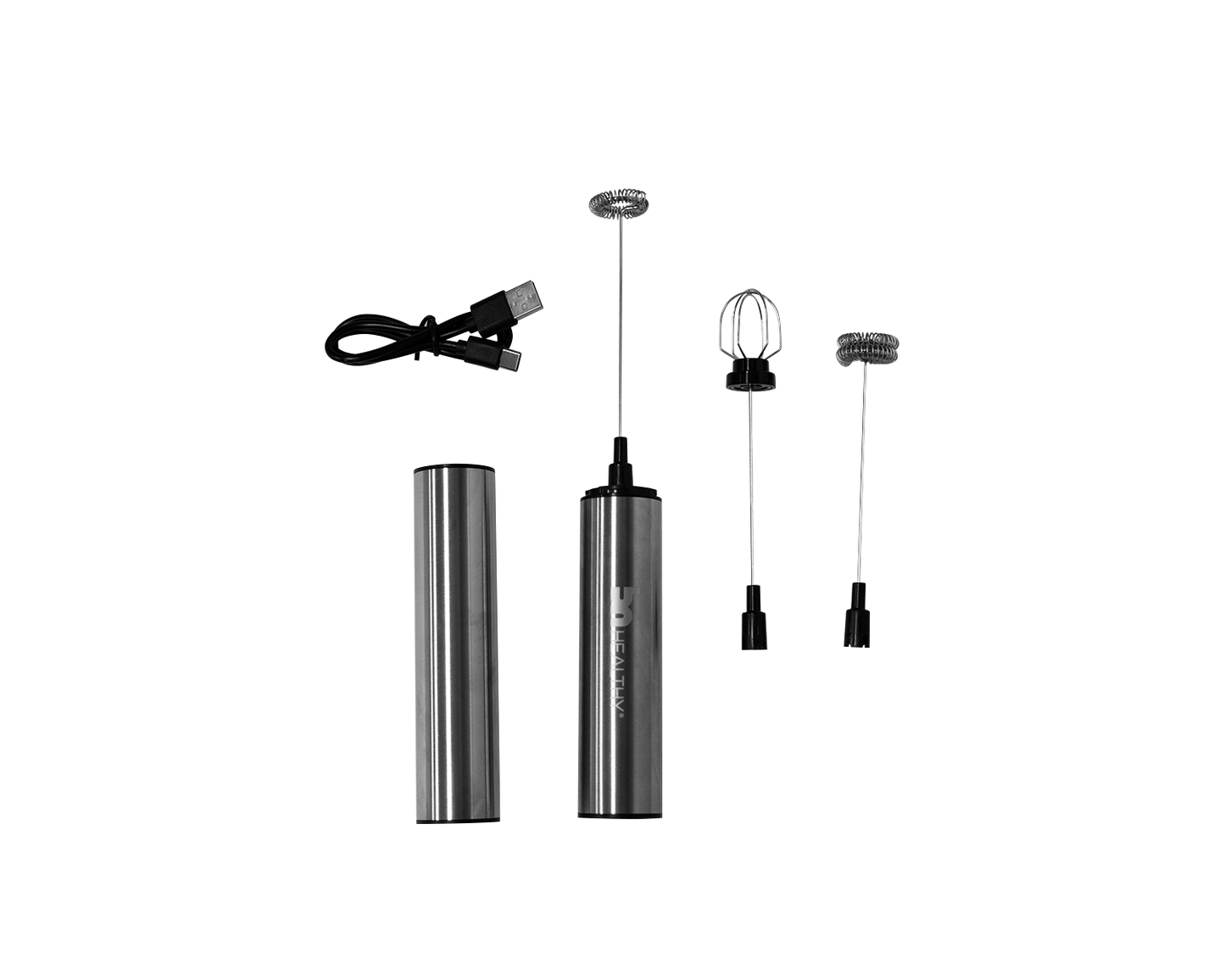 Handheld Protein Mixer & Milk Frother USB Rechargeable