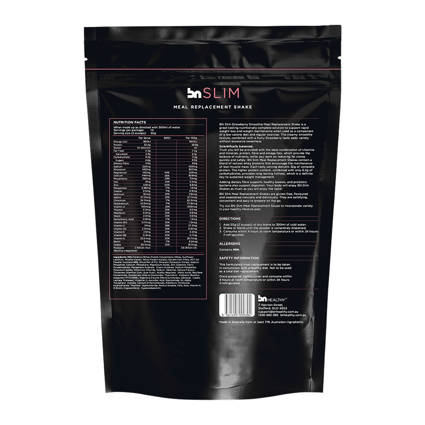 BN Slim - Meal Replacement Shake 770g