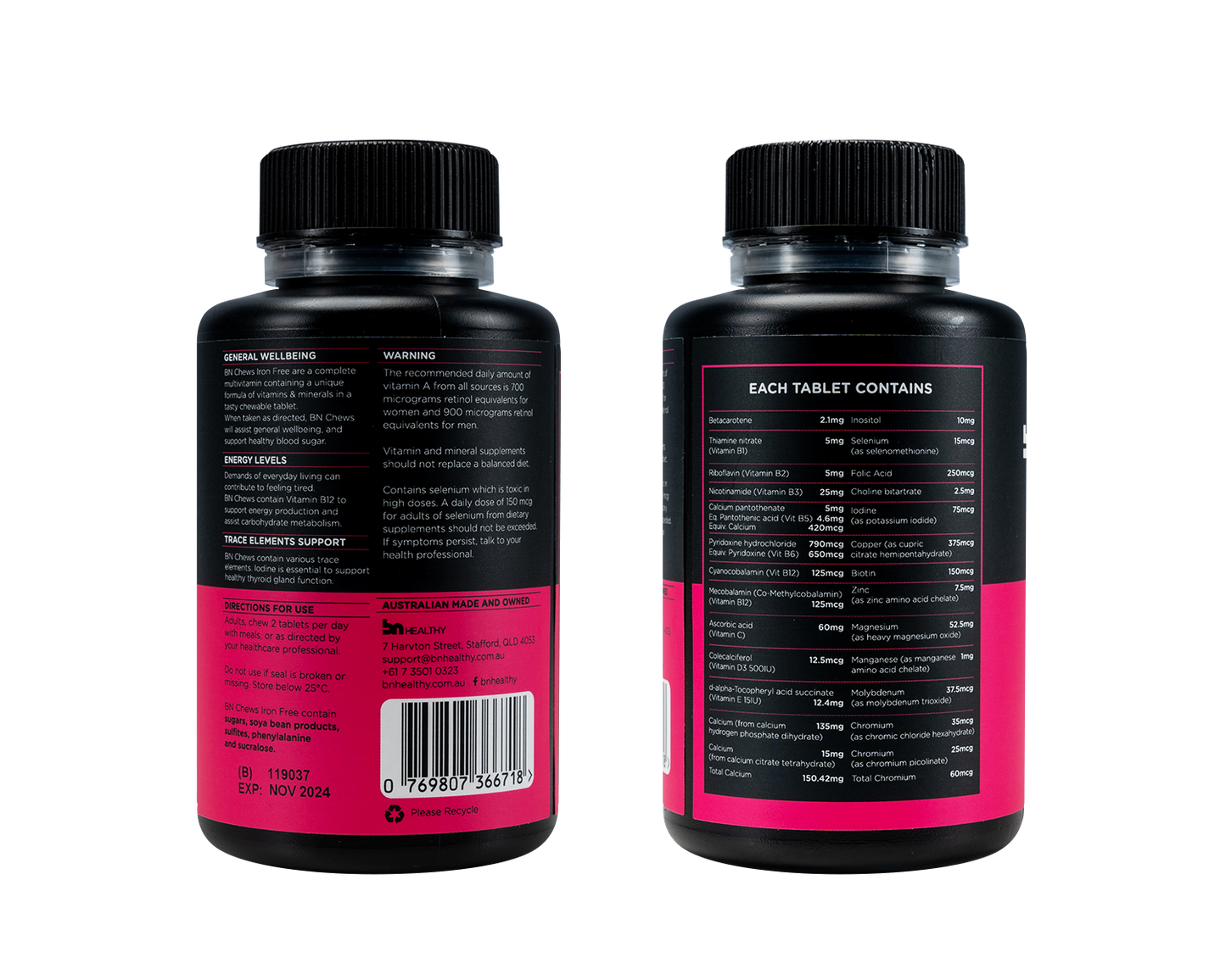 BN Chews Iron-Free - Chewable Multivitamins