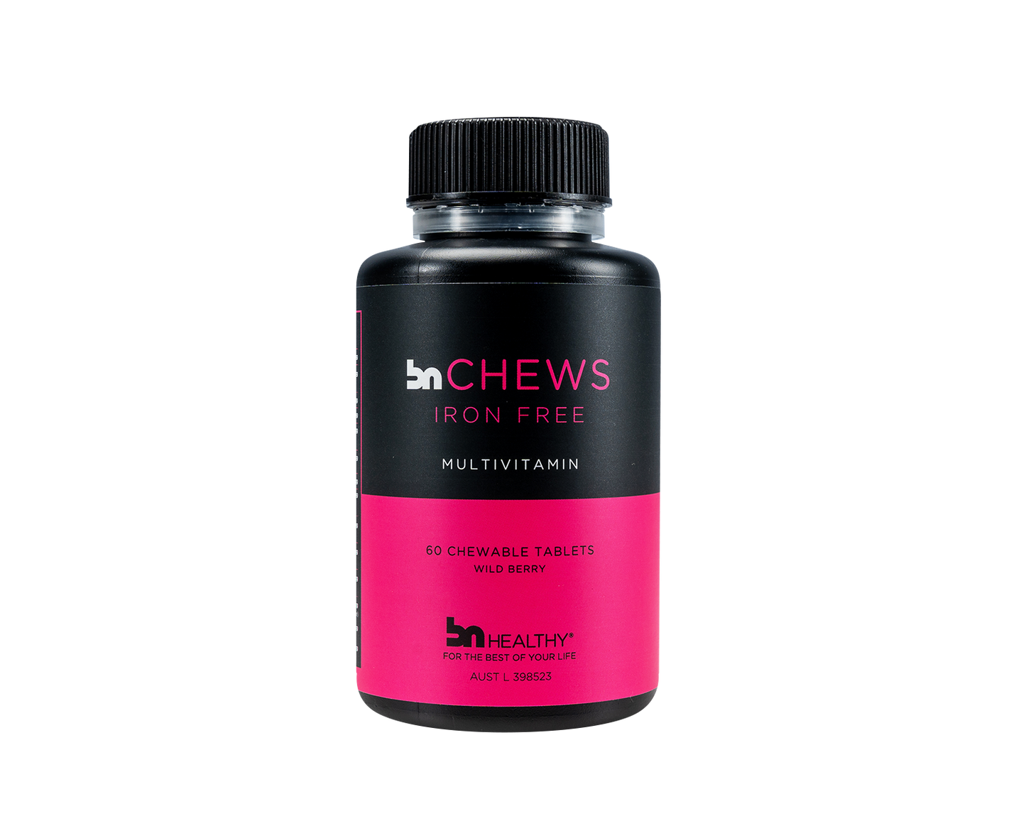wild berry chewable multivitamin front view