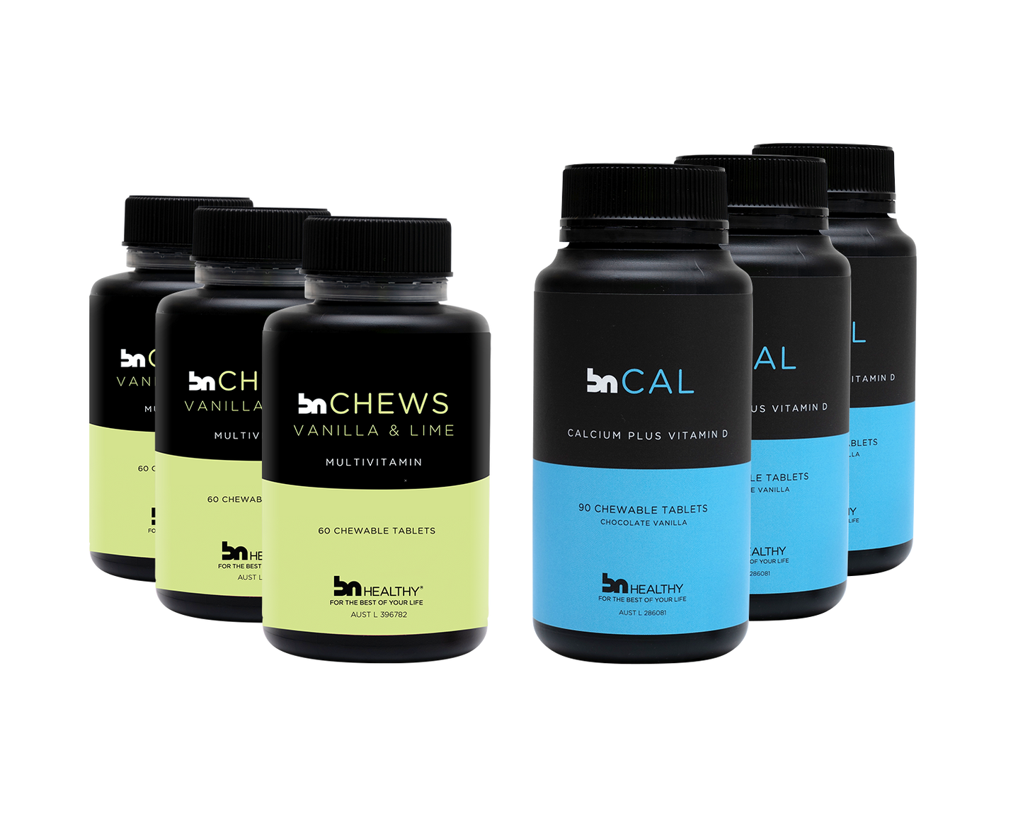 BN Chews Vanilla Lime & BN Cal- 3 Month Subscription - Save 20%