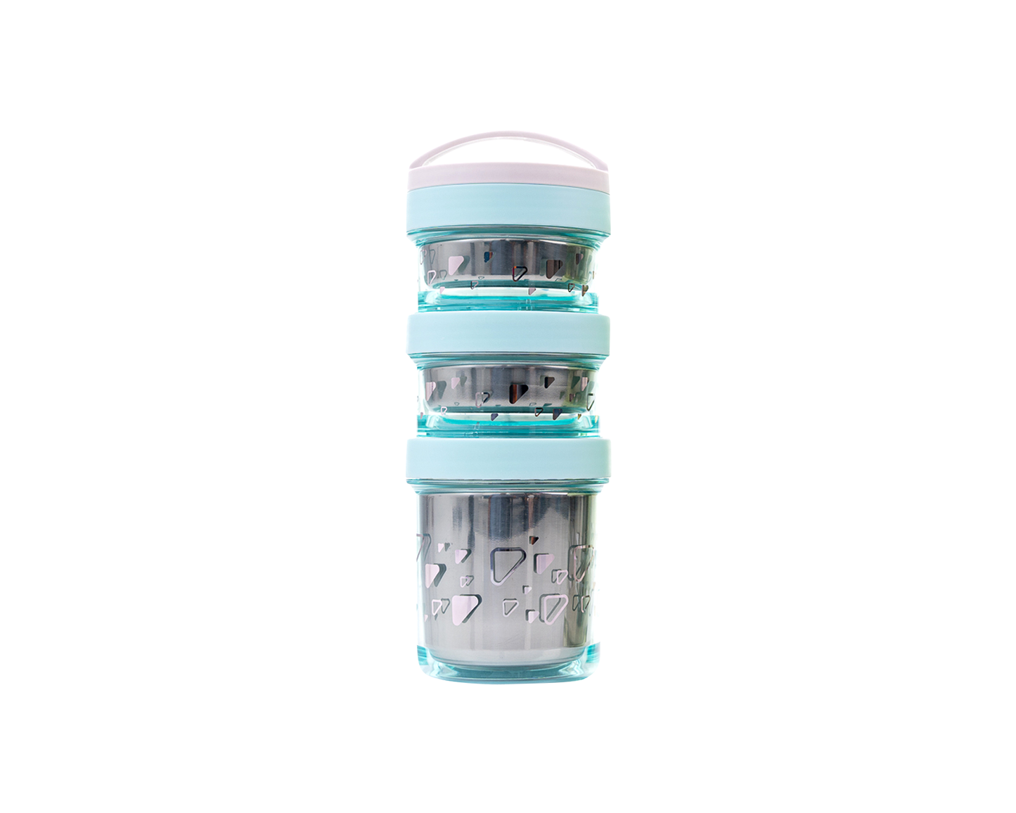 E-zy Snax: 3 Stackable Thermal Containers