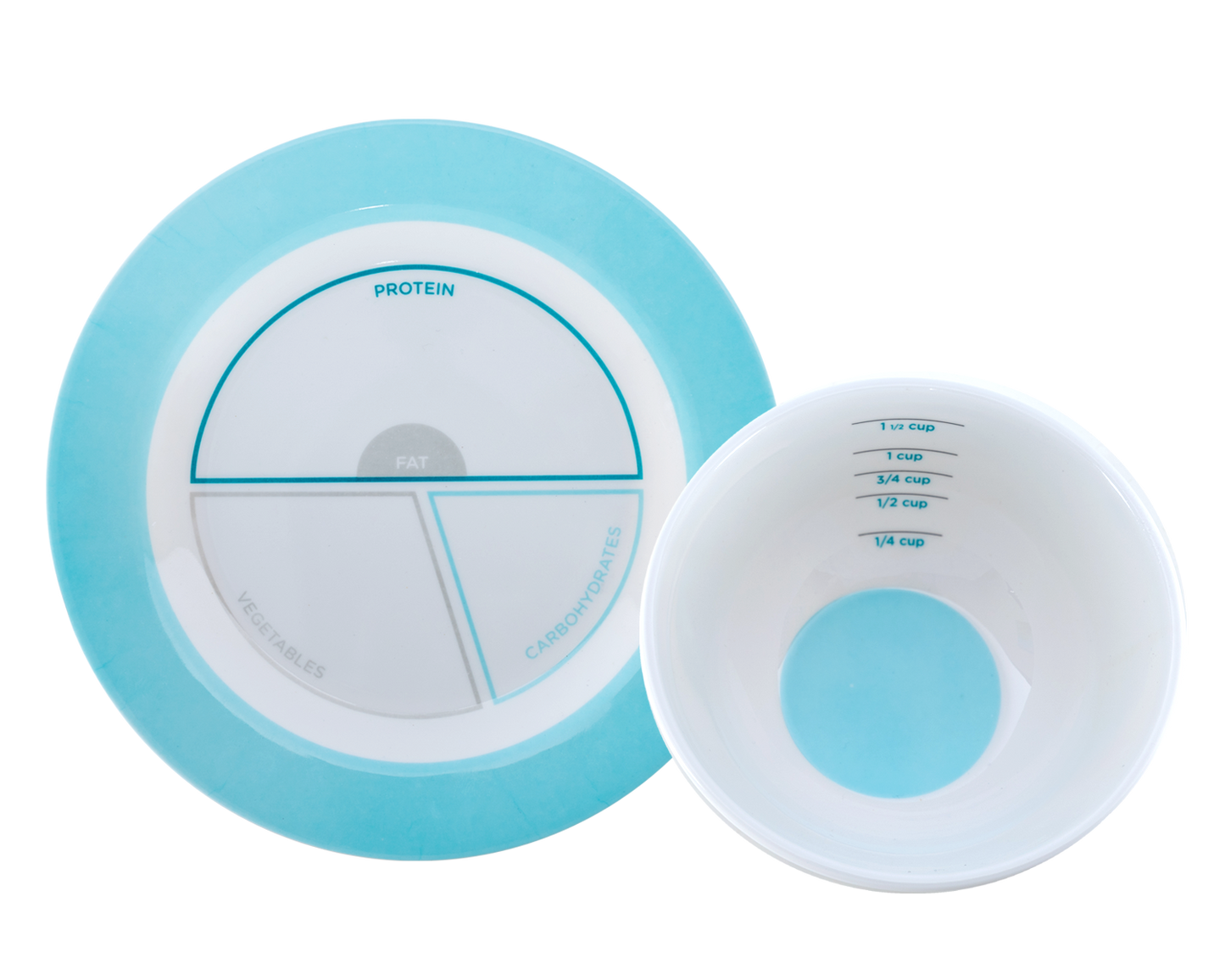 BN Portion Control Plate & Bowl