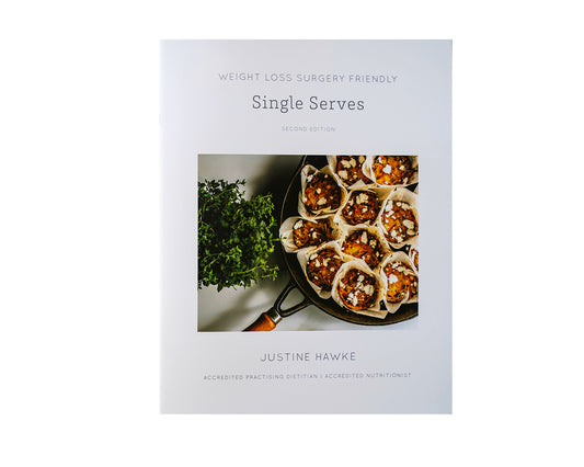Single Serves Recipe Book Front Cover