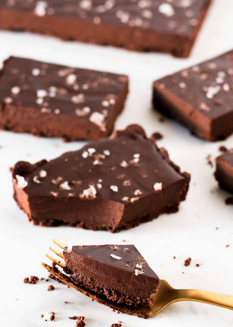 Salted Dark Chocolate Tart