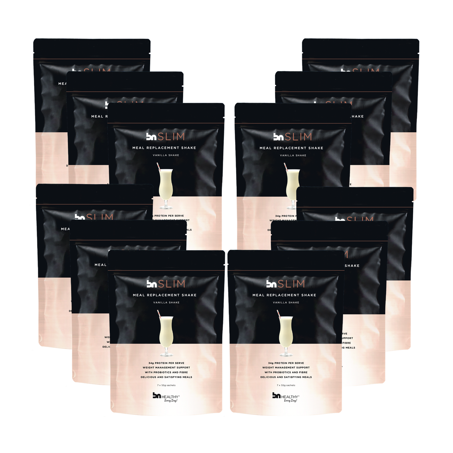 BN Meal Replacement Shake 7 Pack 3 Month Subscription 12 Bags