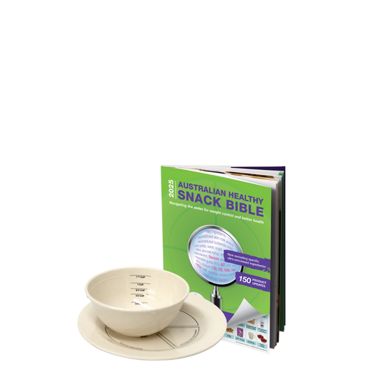 BN Portion Control Kit - BN Plate, BN Bowl (melamine) WLS Books