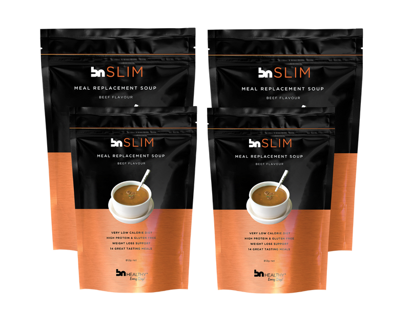 BN Meal Replacement Soup 7 Pack 1 Month Subscription 4 Bags