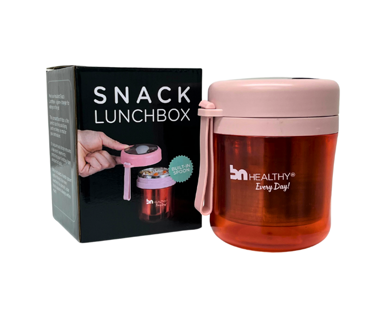 Portable Food Thermos - Stainless Steel Vacuum Soup Container