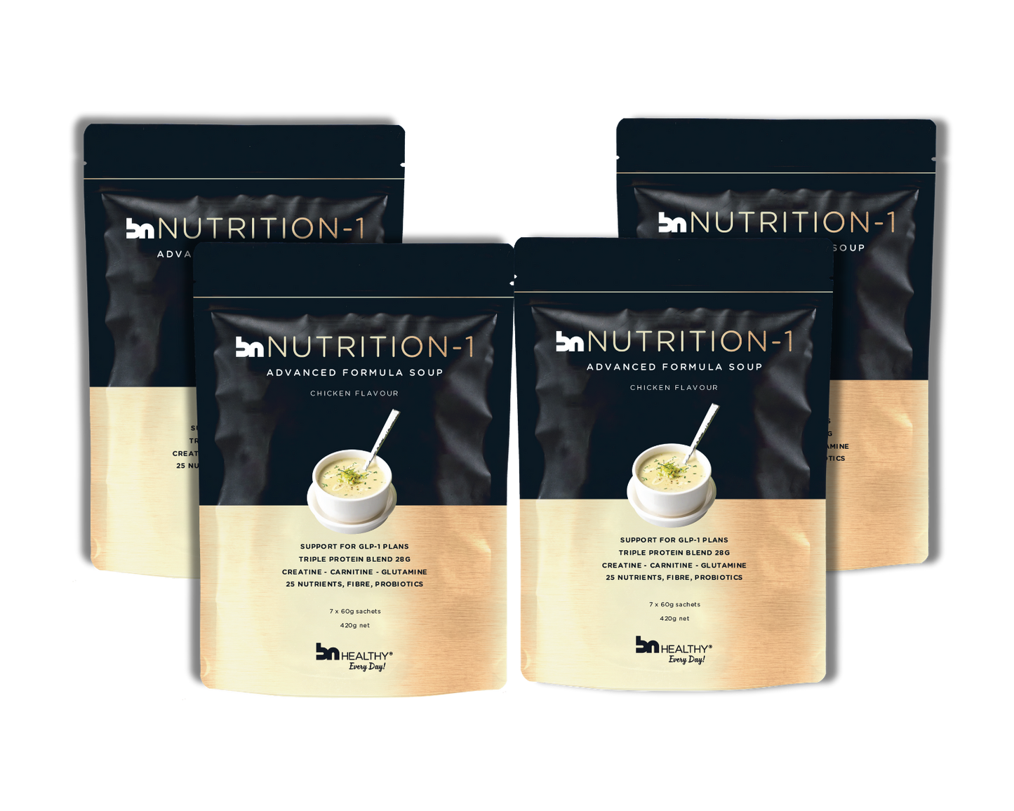 BN Nutrition-1 - Advanced Formula 1 Month Subscription 4 Bags