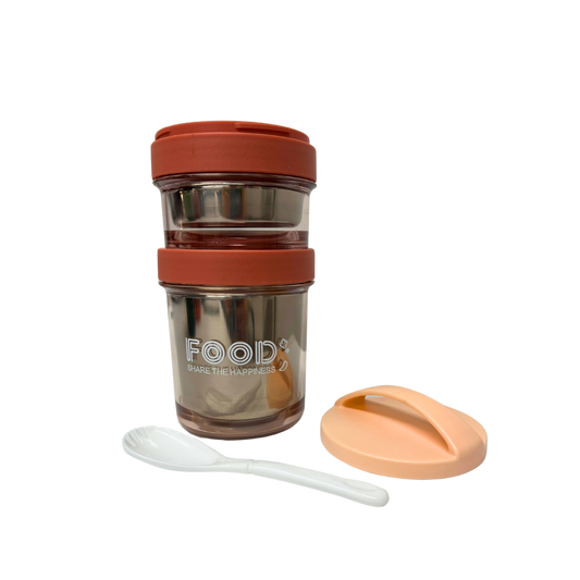 2 Layer Thermal Lunch Box