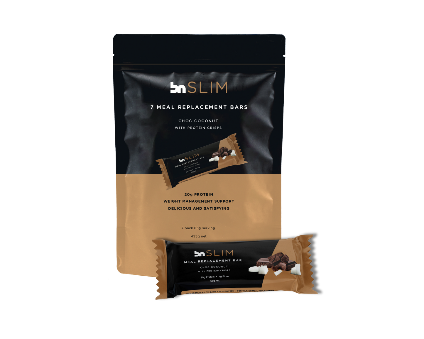 BN Slim - Meal Replacement Bars (7 Servings)