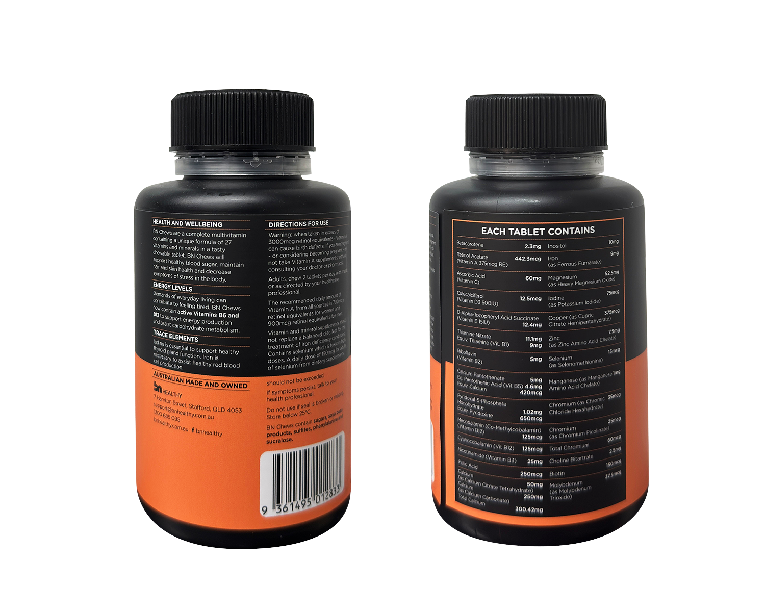 BN Chews Orange - Chewable Multivitamins