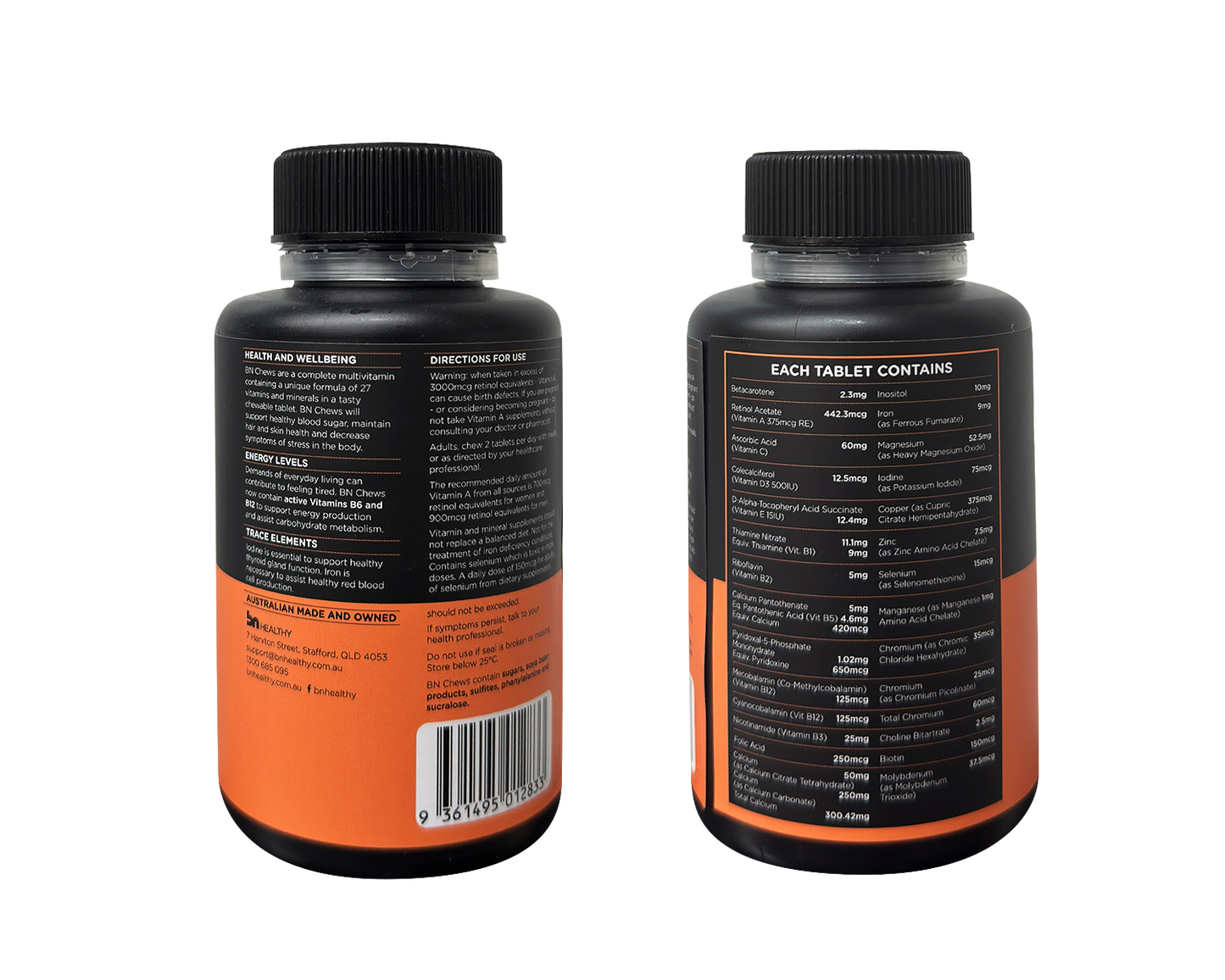 BN Chews Orange - Chewable Multivitamins