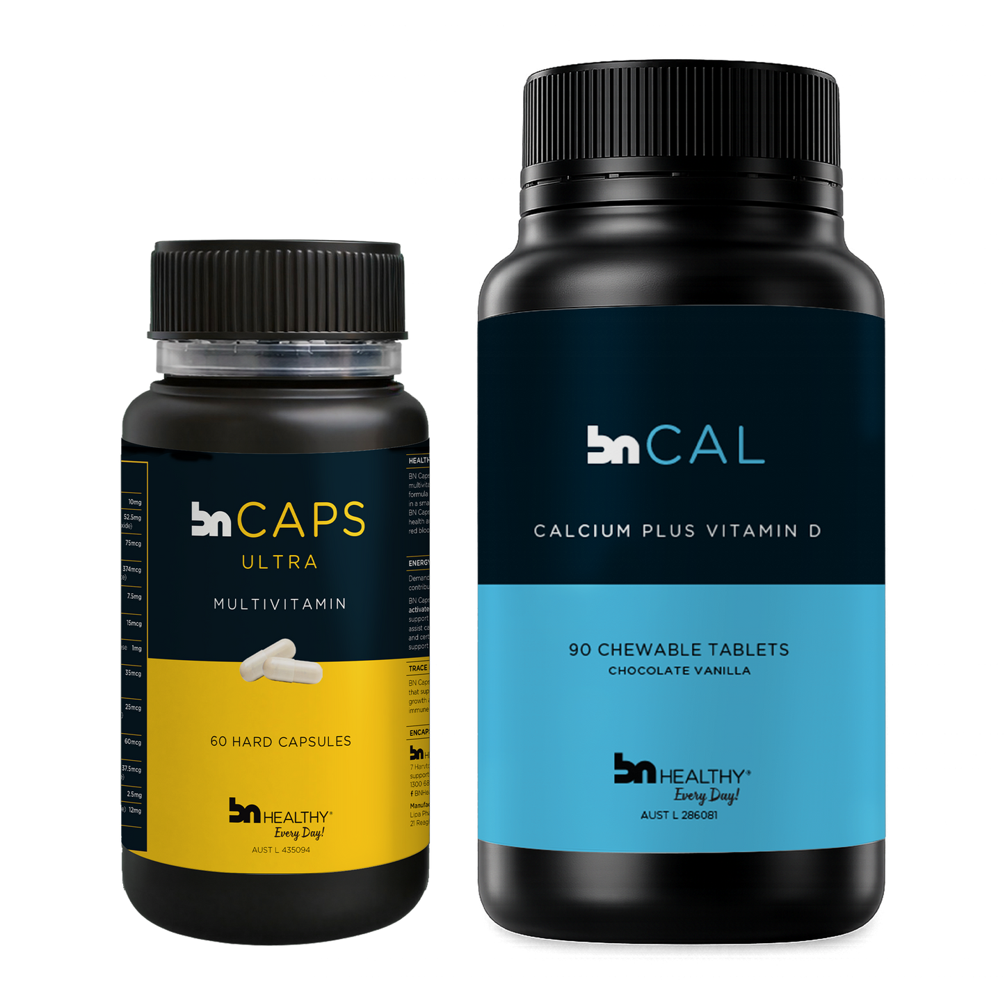 BN Caps Ultra & BN Cal