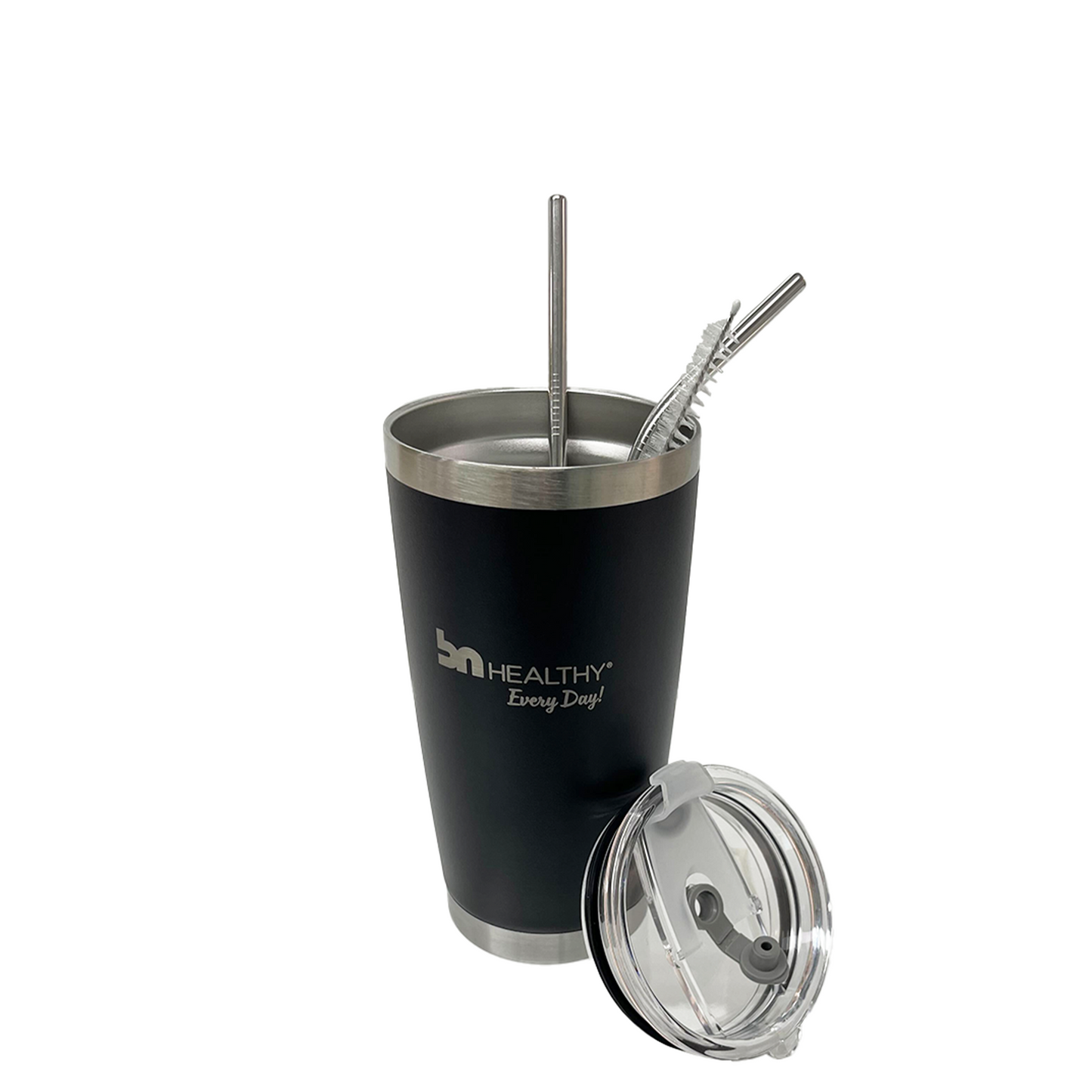 BN Travel Mug with Straws
