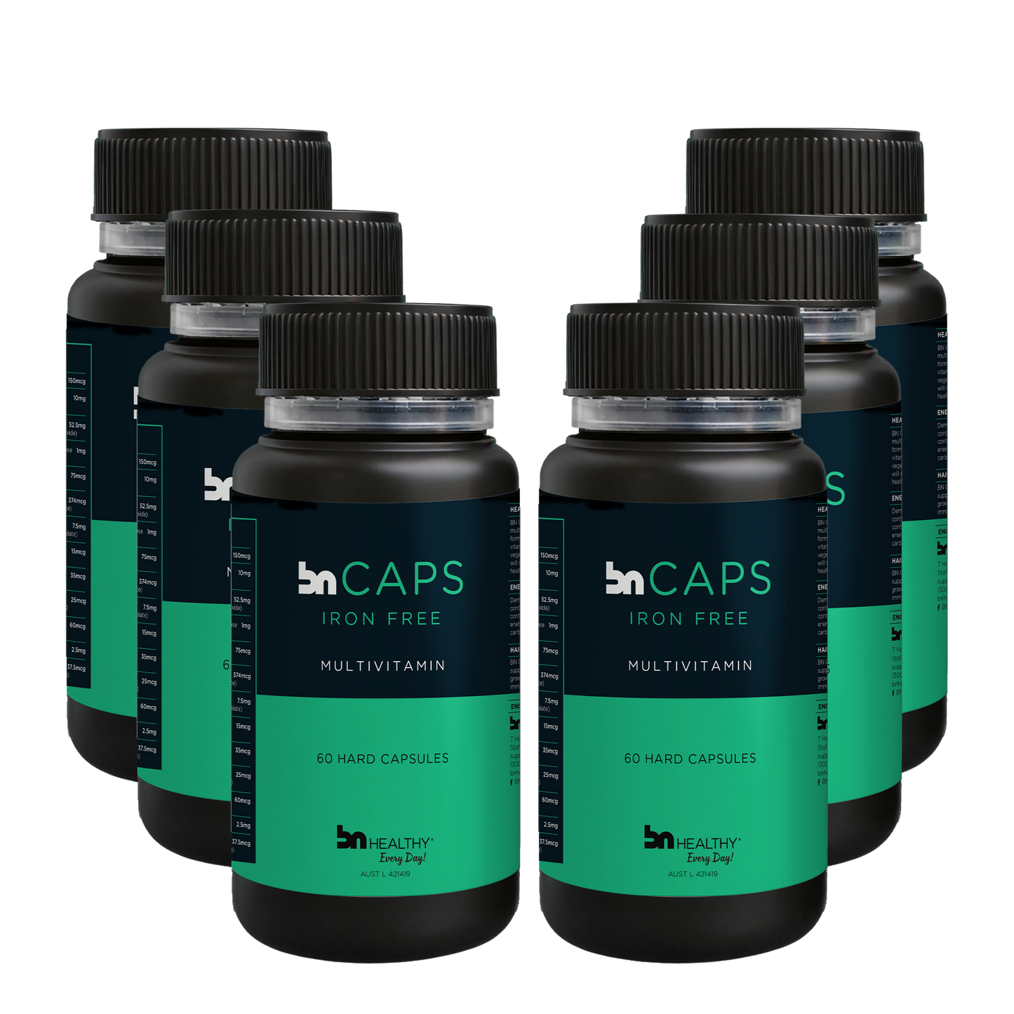 BN Capsules Iron Free - 6 Month Subscription