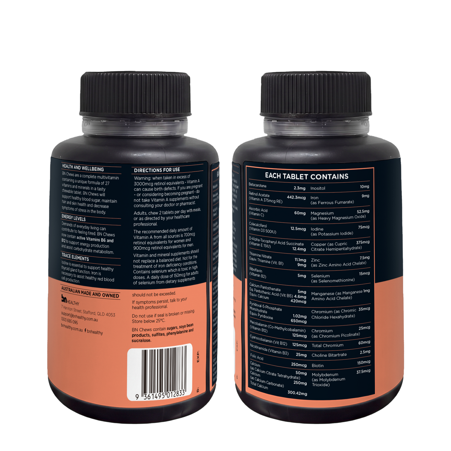 BN Chews Orange - Chewable Multivitamins