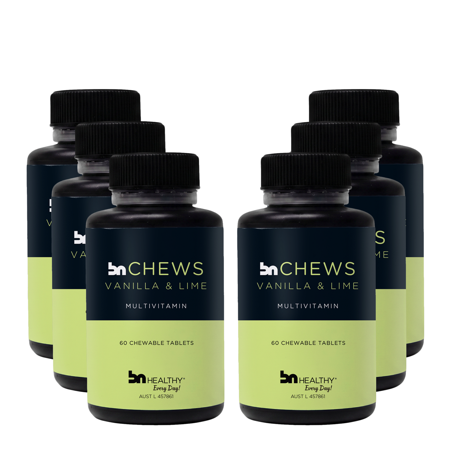 BN Chews Vanilla Lime - Chewable Multivitamins - 6 Month Subscription - Save 25%