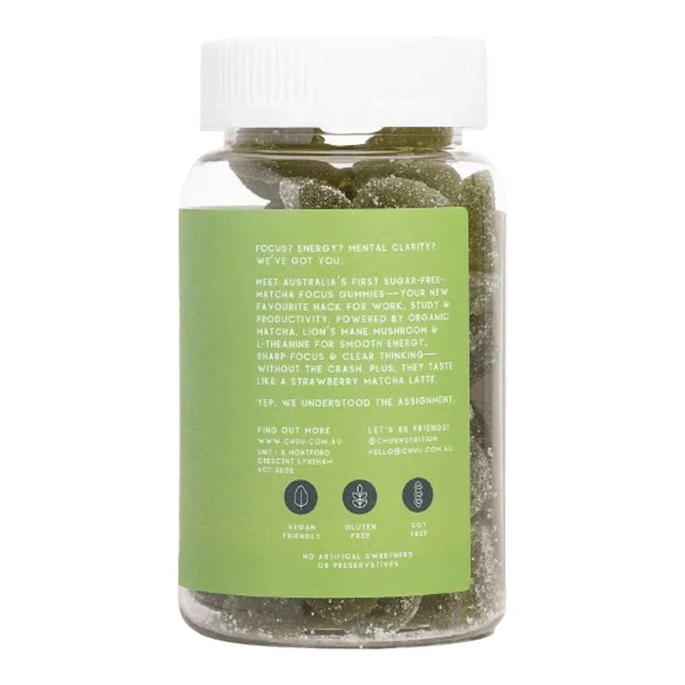 Chuu Matcha Focus Gummies 40pcs