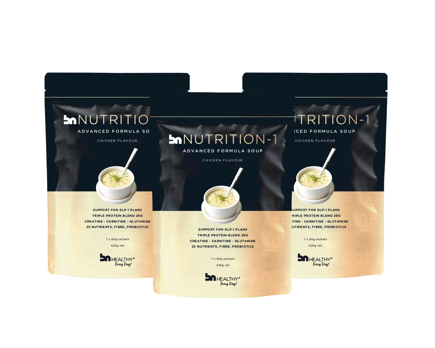 BN Nutrition-1 - Advanced Formula for GLP-1 3 Month Subscription