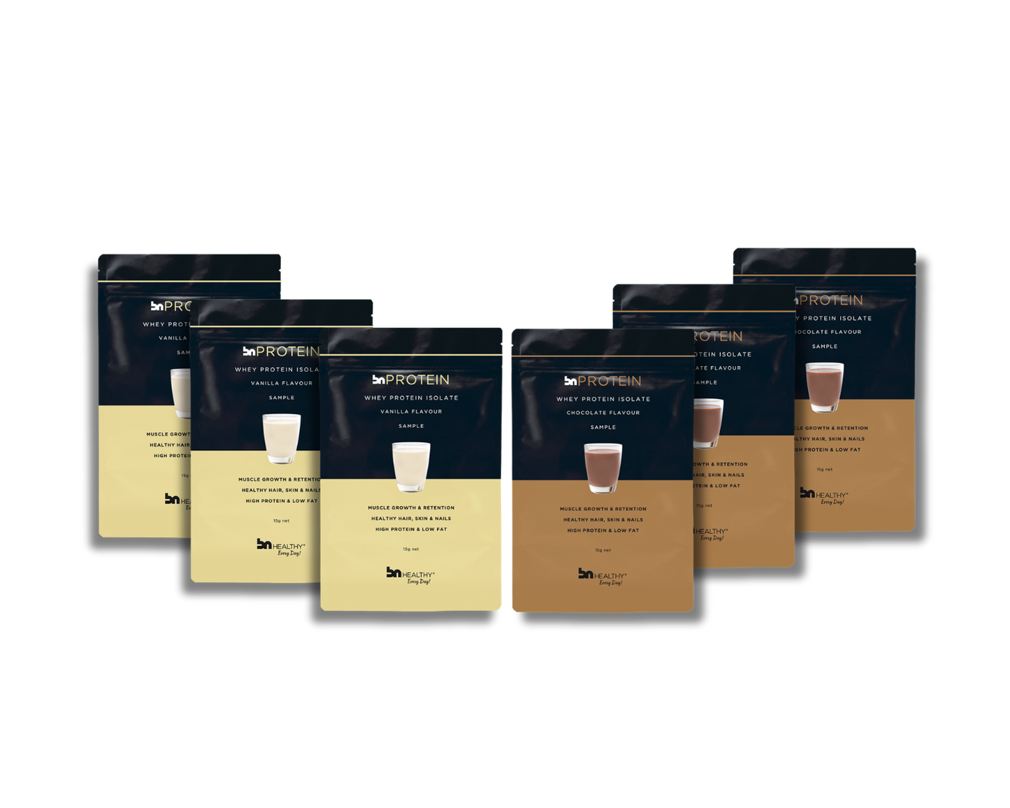 BN Protein - Flavoured WPI Powder Trial Pack