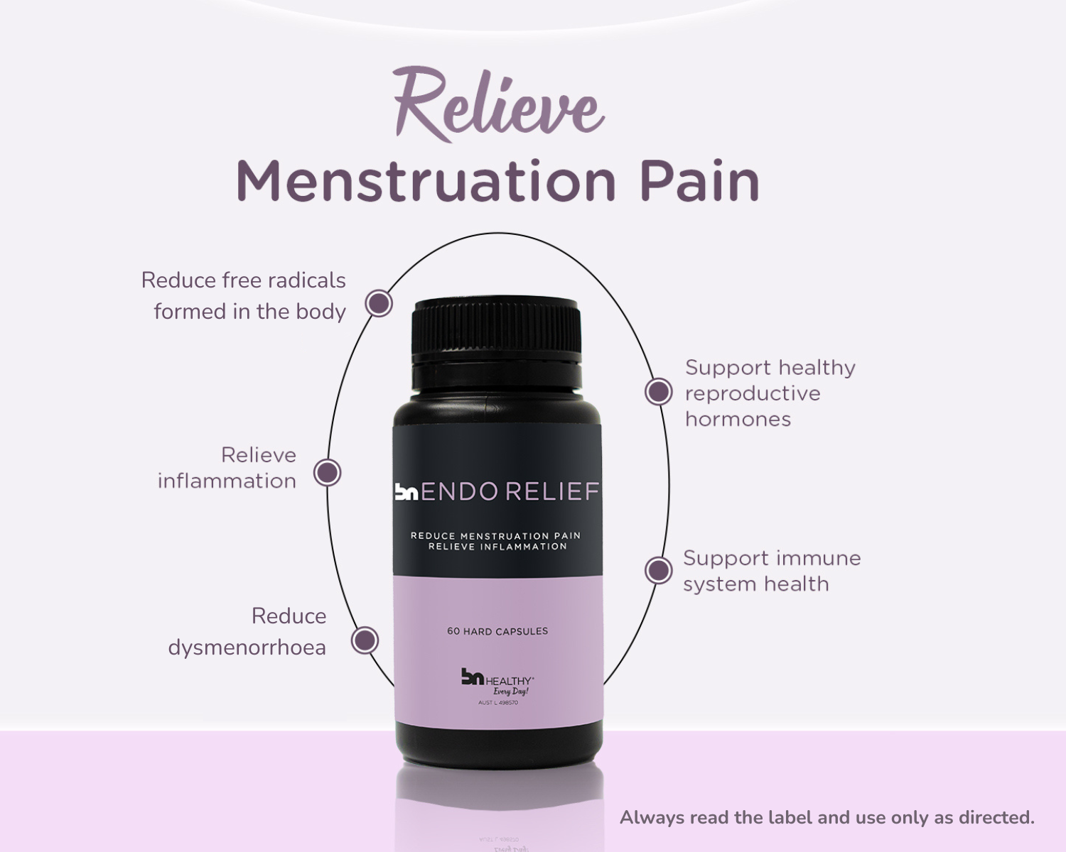 Buy BN Endo Relief | Relieve Menstruation Pain & Support Hormone Health