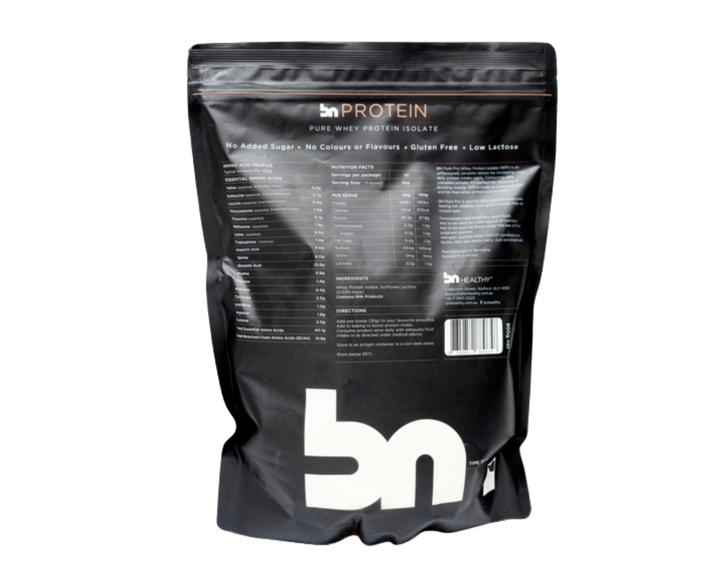 BN Protein - Whey Protein Isolate Powder