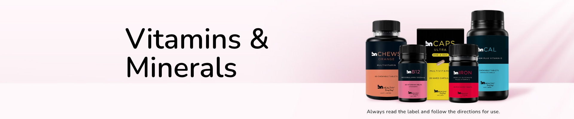 Vitamins & Minerals