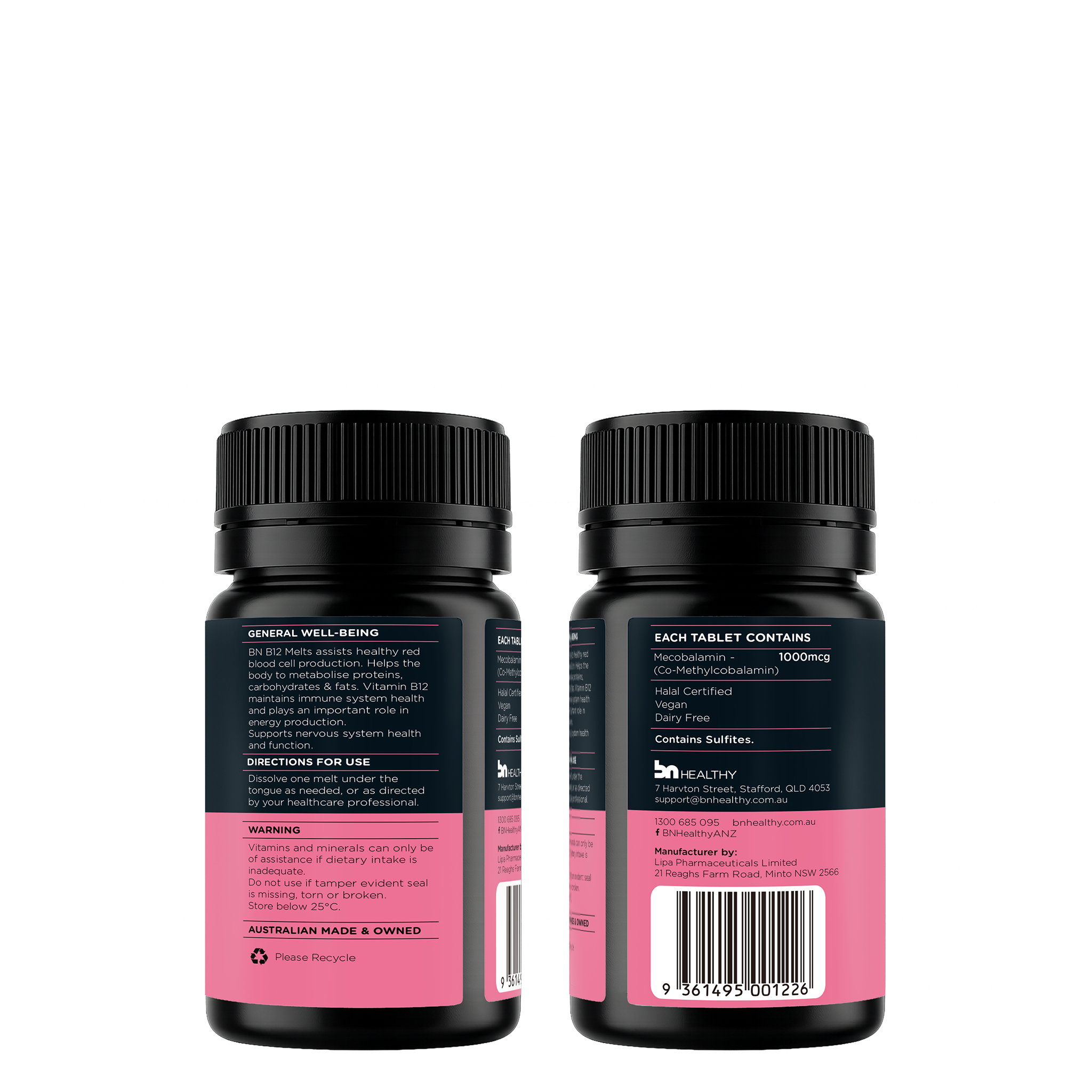 BN B12 - Vitamin B12 Melts - 3 Month Subscription - Save 15%