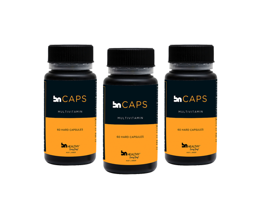 BN Caps - Multivitamin Capsules - 3 Bottles - Save 15%
