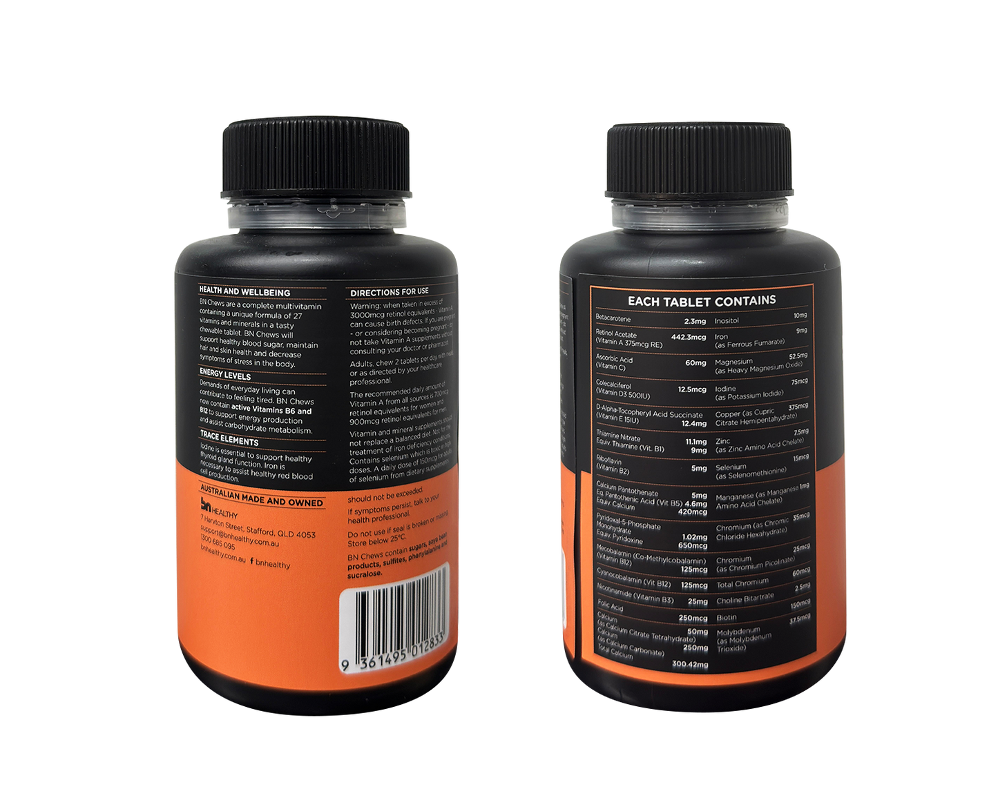 BN Chews Orange & BN Cal Combo - 3 Month Subscription - Save 20%