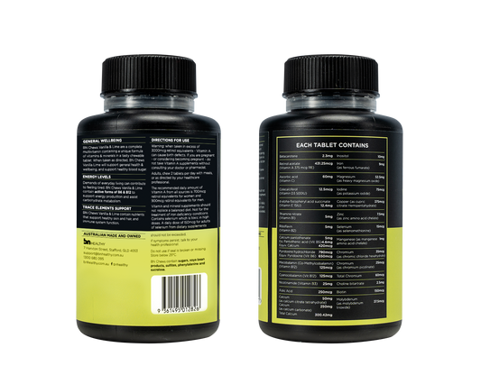 BN Chews Vanilla & Lime - Chewable Multivitamins