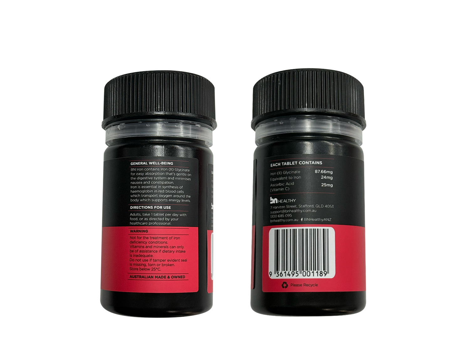 BN Iron - Iron Tablets + Vitamin C