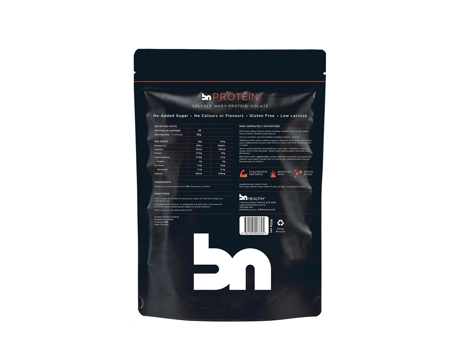BN Protein - Whey Protein Isolate Powder