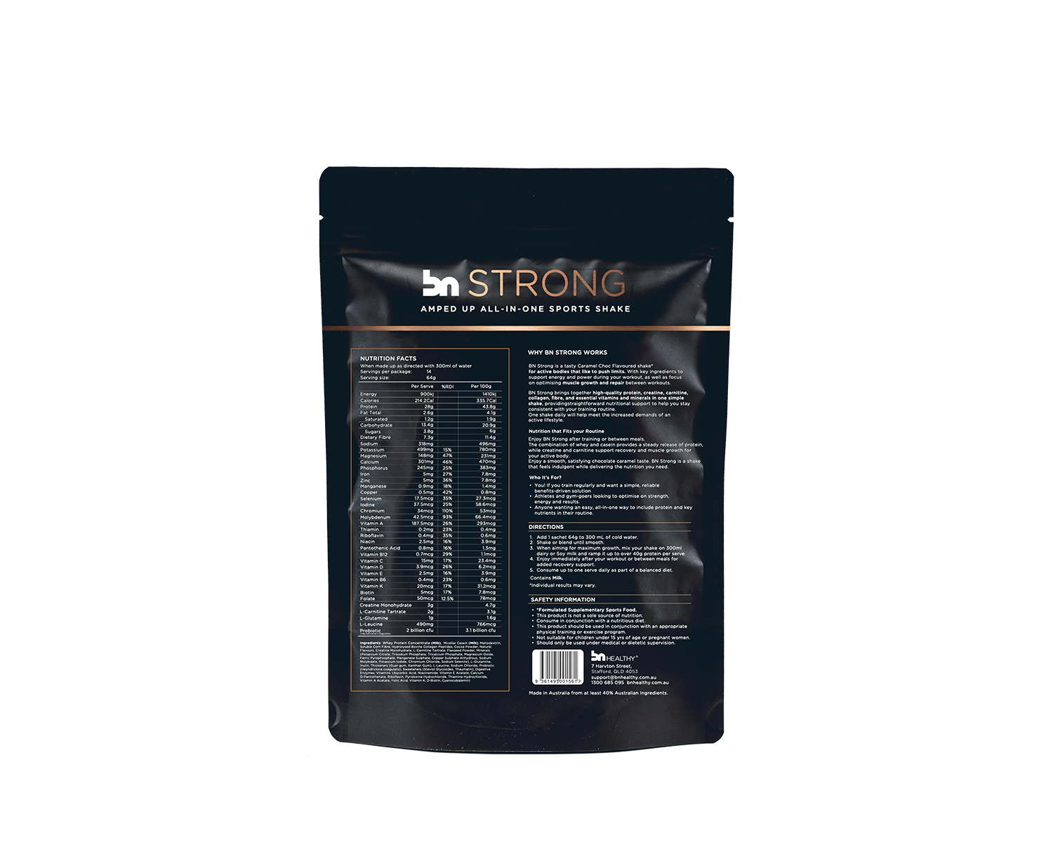 BN Strong - Advanced Formula Performance Shake