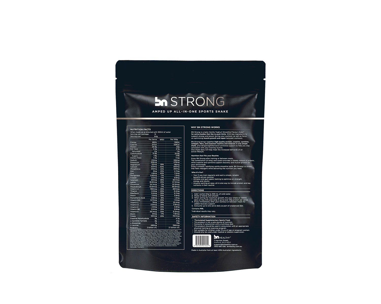 BN Strong - Advanced Formula Performance Shake