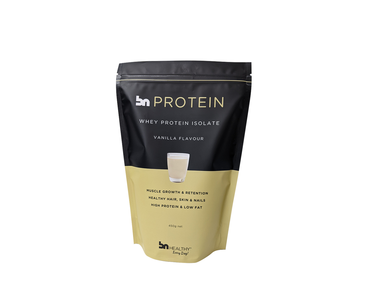 BN Protein - Flavoured WPI Powder vanilla flavour cover front