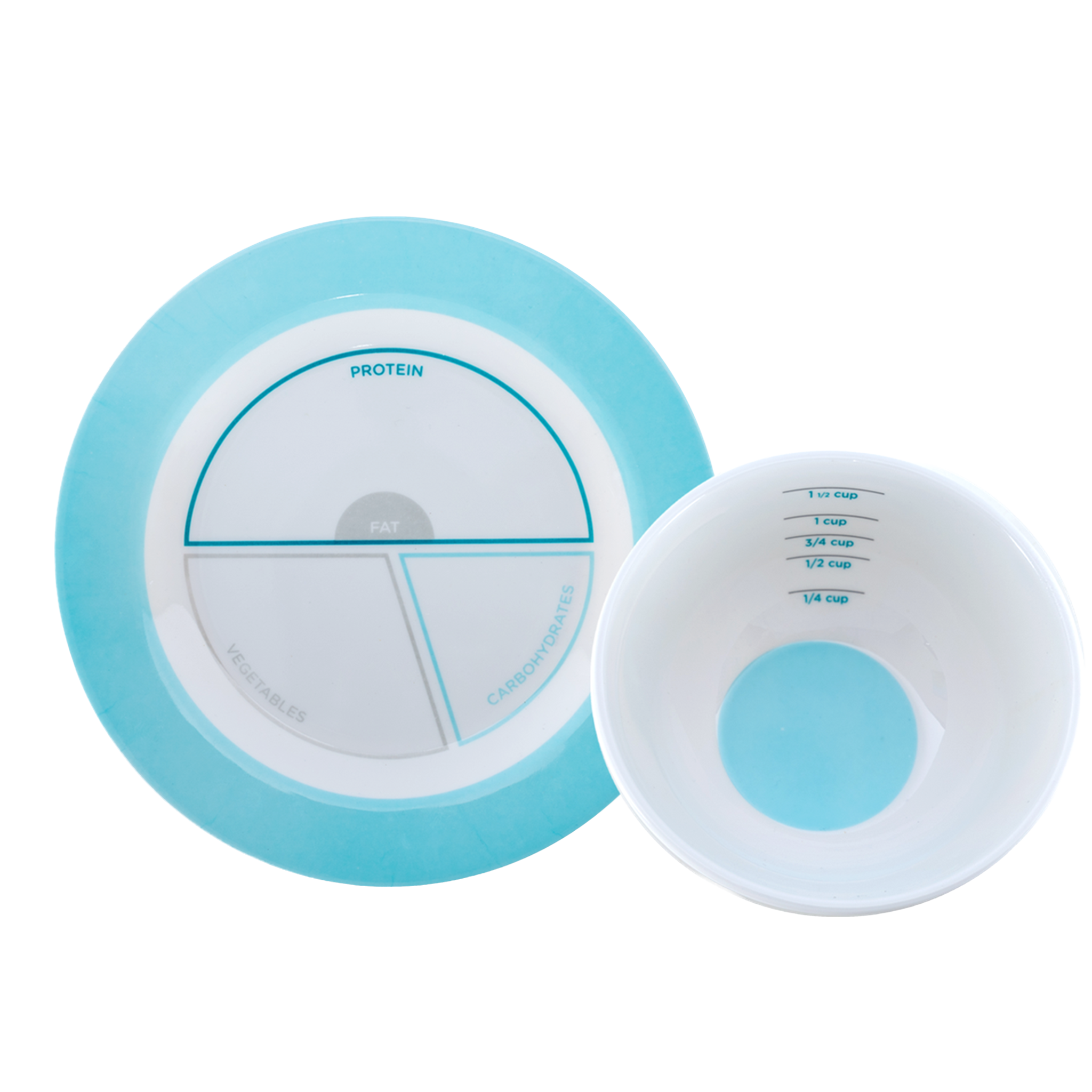 BN Portion Control Plate & Bowl