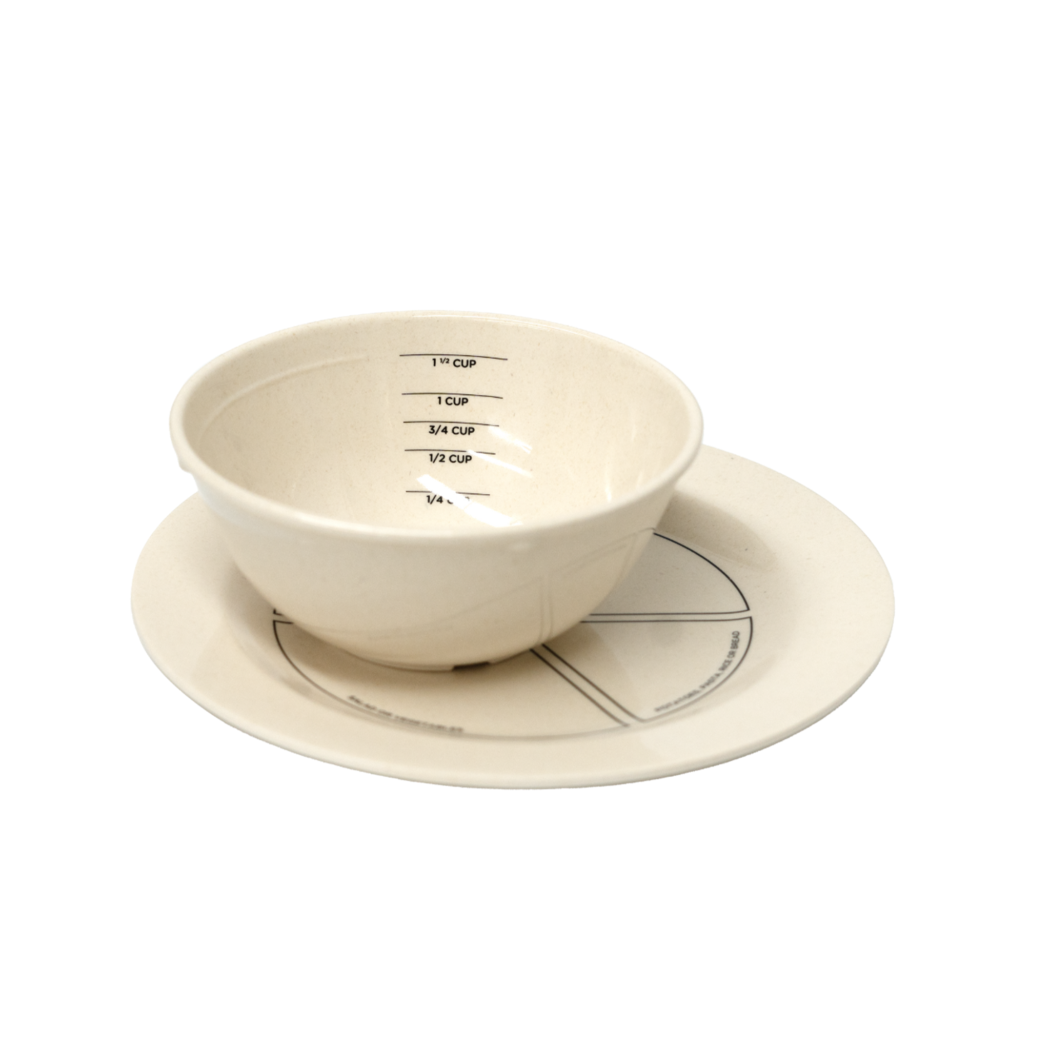 BN Portion Control Plate & Bowl