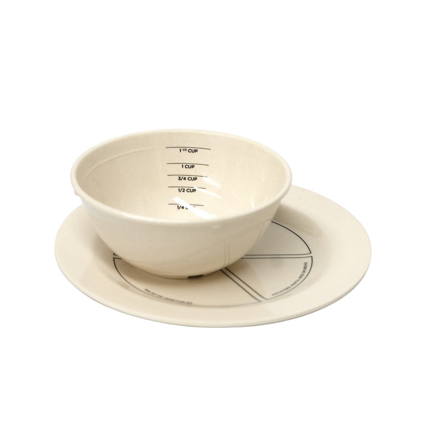 BN Portion Control Plate & Bowl