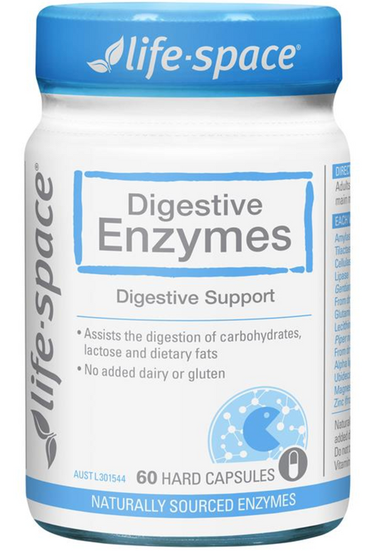 Life-Space Digestiv Enzymes 60 Capsules 3 month subscription