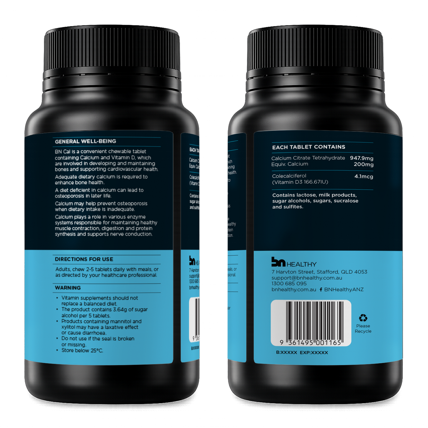 BN Cal - Calcium Chewable Tablets - 3 Month Subscription - Save 15%