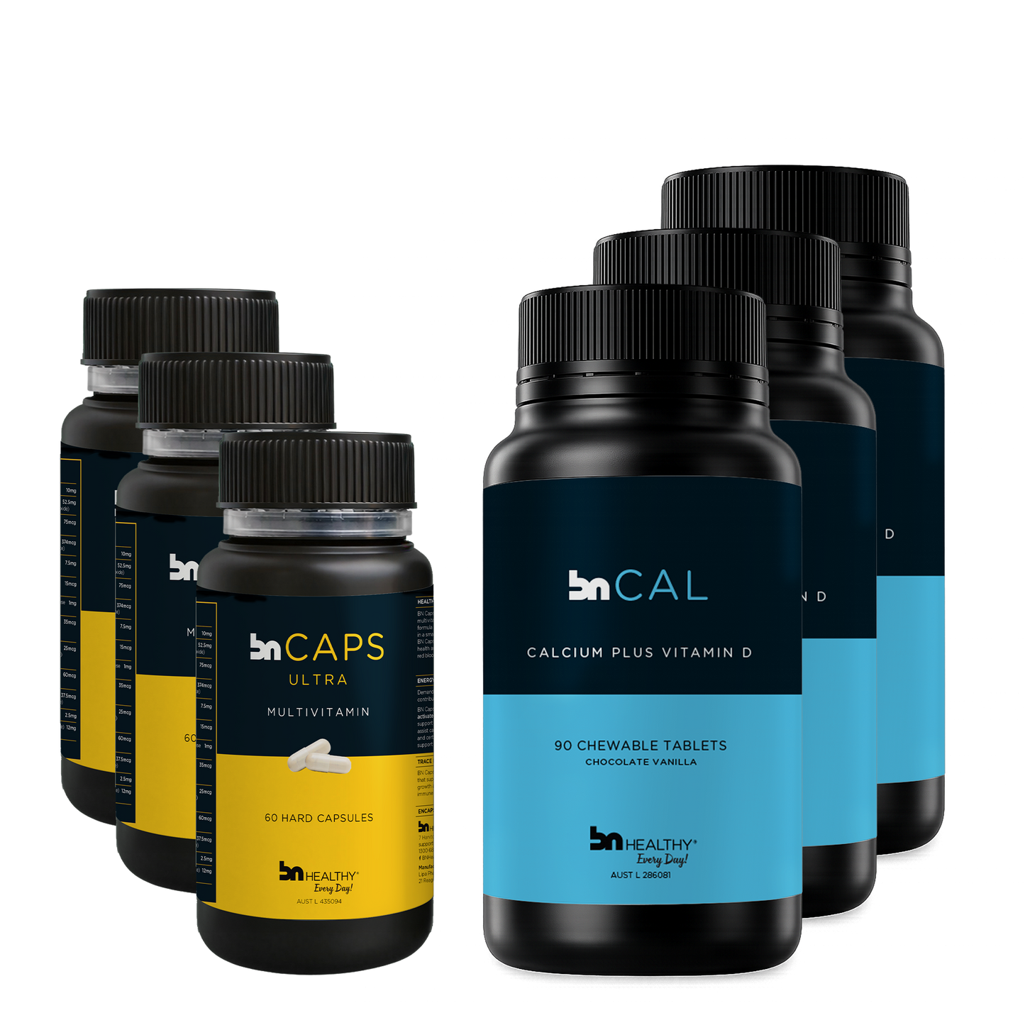 BN Caps Ultra & BN Cal - 3 Months - Subscribe and Save 20%