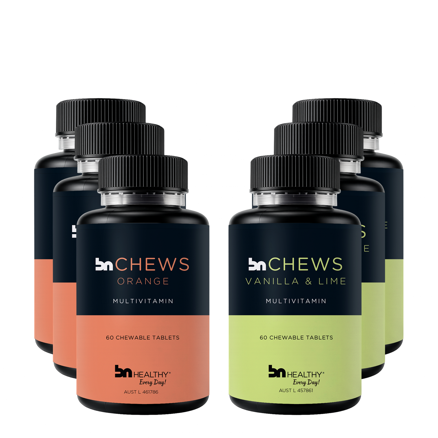 BN Chews Orange & BN Chews Vanilla Lime - 6 Month Subscription - Save 25%